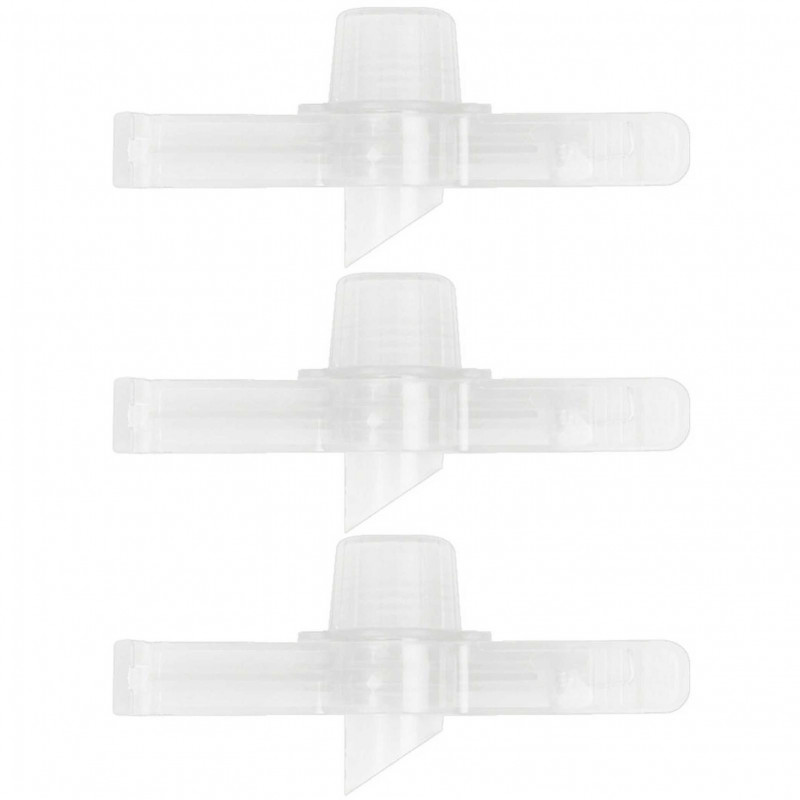 3pcs Sealing Clip Anti-skid Multi-function Plastic Food Storage Bag Clips Kitchen Tool