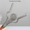 3pcs Sealing Clip Anti-skid Multi-function Plastic Food Storage Bag Clips Kitchen Tool