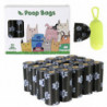 16 Rolls Eco-Friendly Dog Bag Outdoor Clean Garbage Bags Eco-Friendly No Odor
