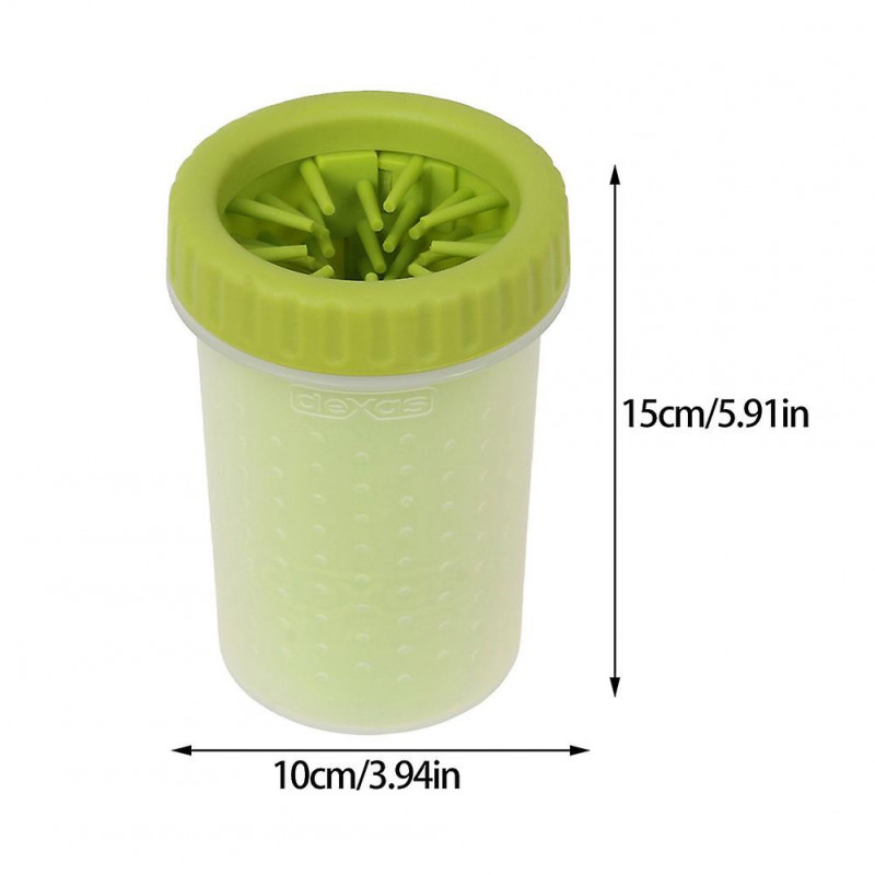 Pour chiens Chats Paw Washer Cup Portable Durable Pet Supplies Outdoor Dirty Removal
