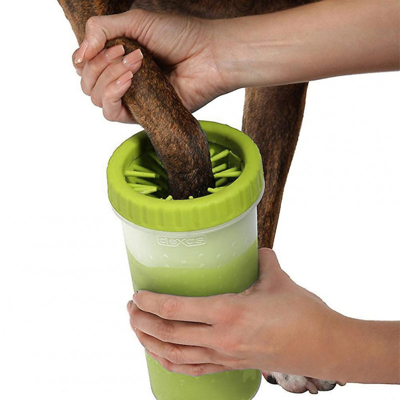 Pour chiens Chats Paw Washer Cup Portable Durable Pet Supplies Outdoor Dirty Removal