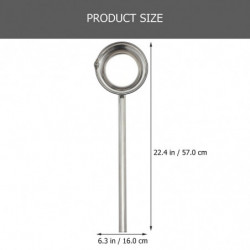 Long Handle Water Spoon Multipurpose Water Scoop Stainless Steel Ladle Kitchen Water Scoop Long Handle Water Spoon Multipurpose Water Scoop Stainless Steel Ladle Kitchen Water Scoop