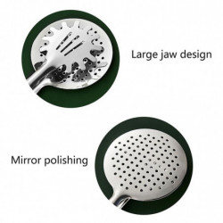 Multi-functional Filter Spoon With Clip Food Kitchen Oil-frying Bbq Filter Multi-functional Filter Spoon With Clip Food Kitchen Oil-frying Bbq Filter