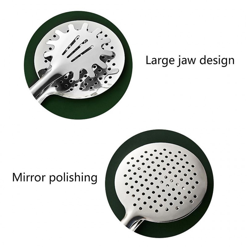 Multi-functional Filter Spoon With Clip Food Kitchen Oil-frying Bbq Filter