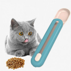 Pet Food Spoon Strip Squeeze Comfortable Grip Compact Pet Cat Liquid Snack Feeding Spoon Cat Supplies-mxbc Pet Food Spoon Strip Squeeze Comfortable Grip Compact Pet Cat Liquid Snack Feeding Spoon Cat Supplies-mxbc