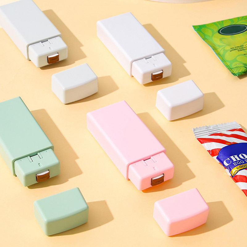 Heat Sealer Quick Sealing Multi-purpose Preservation Portable Food Snack Hand Press Heating Capper for Kitchen