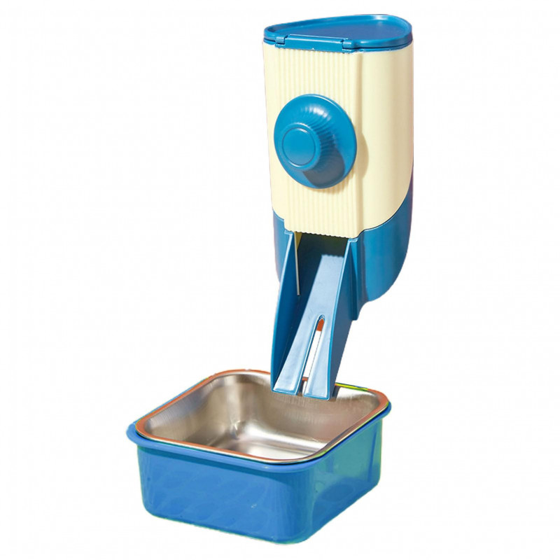 1 Set Rabbit Food Feeder Convenient Large Capacity Small Pet Food Feeding Dispenser Small Animals Supplies Mengxi