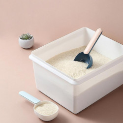 Multifunction Rice Spoon Household Kitchen Scoop Tableware with Sealing Clip Multifunction Rice Spoon Household Kitchen Scoop Tableware with Sealing Clip