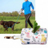 Dog Poop Bags Holder for Leash Cute Waste Bags Dispenser Portable Organizer