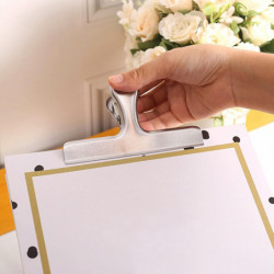 Stainless Steel Photo File Clamp Compact Size Anti-deformed Unfinished Snacks Sealing Bag Clip Kitchen Tool Stainless Steel Photo File Clamp Compact Size Anti-deformed Unfinished Snacks Sealing Bag Clip Kitchen Tool