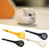 Hamster Clip Large Space Convenient Anti-bite Small Animal Cage Cleaning Long Handle Clip Pet