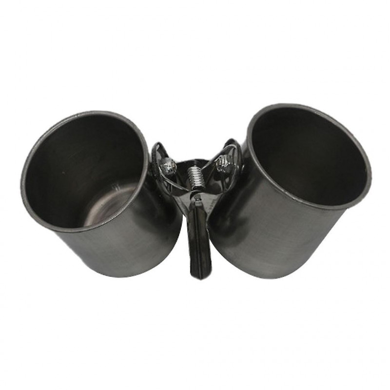 2x Bird Food Feeding Cup Water Bowl For Birds Parrot Parakeet Pigeon 5cm