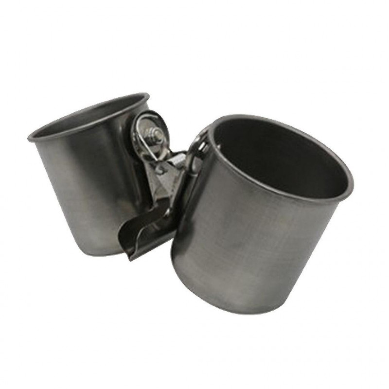 2x Bird Food Feeding Cup Water Bowl For Birds Parrot Parakeet Pigeon 5cm