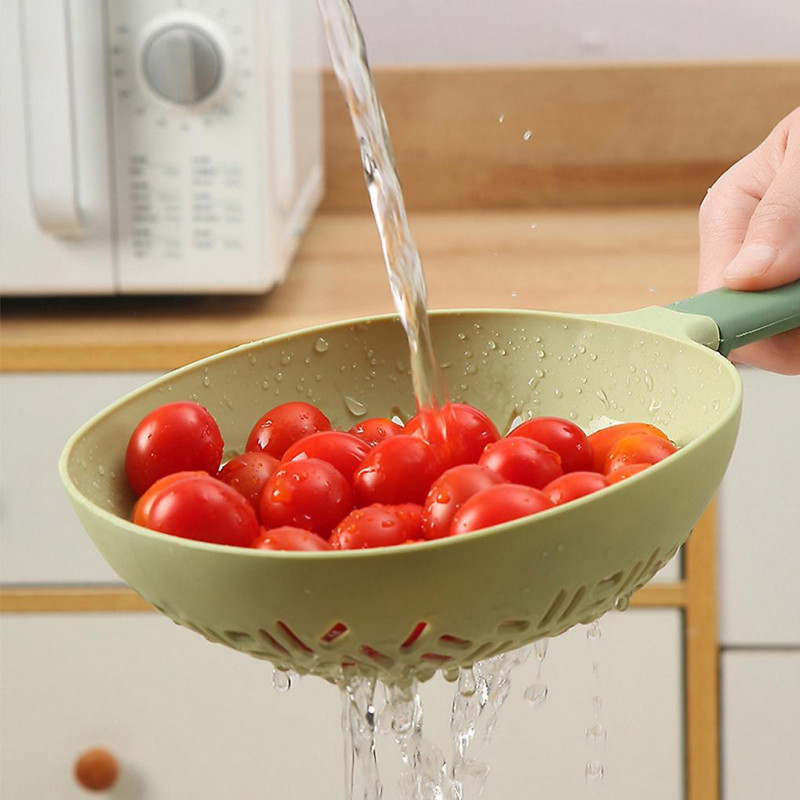 1/2/3/5 Nylon Kitchen Spoon With Long Handle Food Grade Silicone