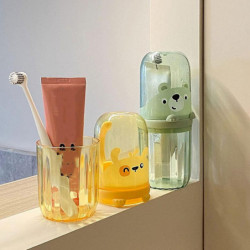 Large Capacity Toothbrush And Cup Portable And Detachable Large Capacity Toothbrush And Cup Portable And Detachable