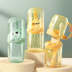 Large Capacity Toothbrush And Cup Portable And Detachable Large Capacity Toothbrush And Cup Portable And Detachable