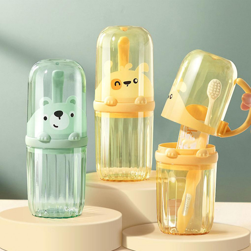 Large Capacity Toothbrush And Cup Portable And Detachable