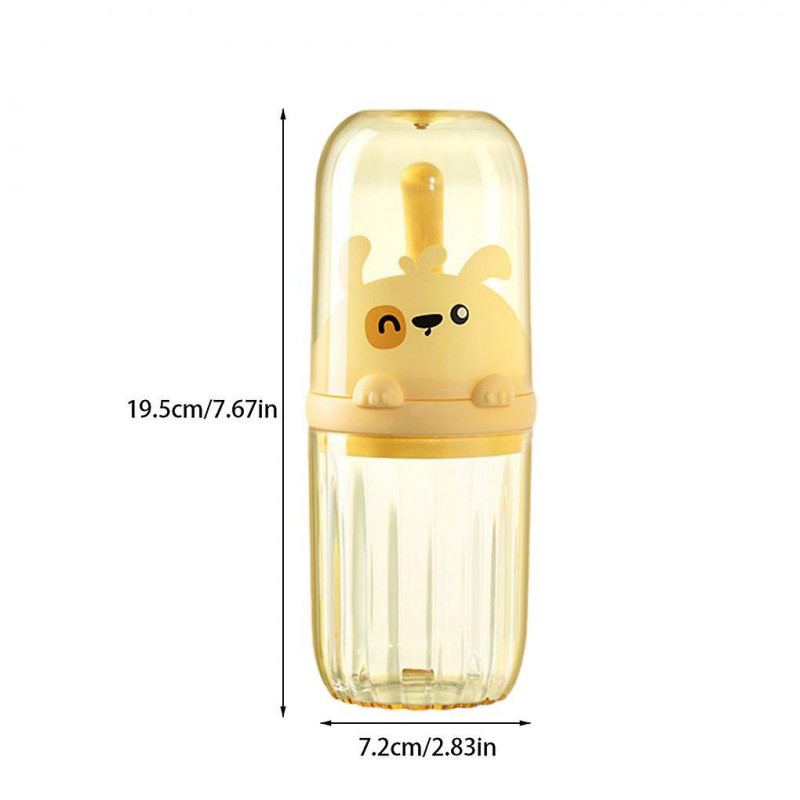 Large Capacity Toothbrush And Cup Portable And Detachable