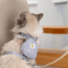 Pet Cat Supplies-petits Chats Et Chiens Traction Corde Poitrine Strap Pet Bac