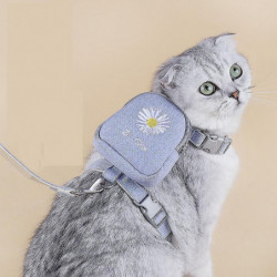 Pet Cat Supplies-petits Chats Et Chiens Traction Corde Poitrine Strap Pet Bac Pet Cat Supplies-petits Chats Et Chiens Traction Corde Poitrine Strap Pet Bac