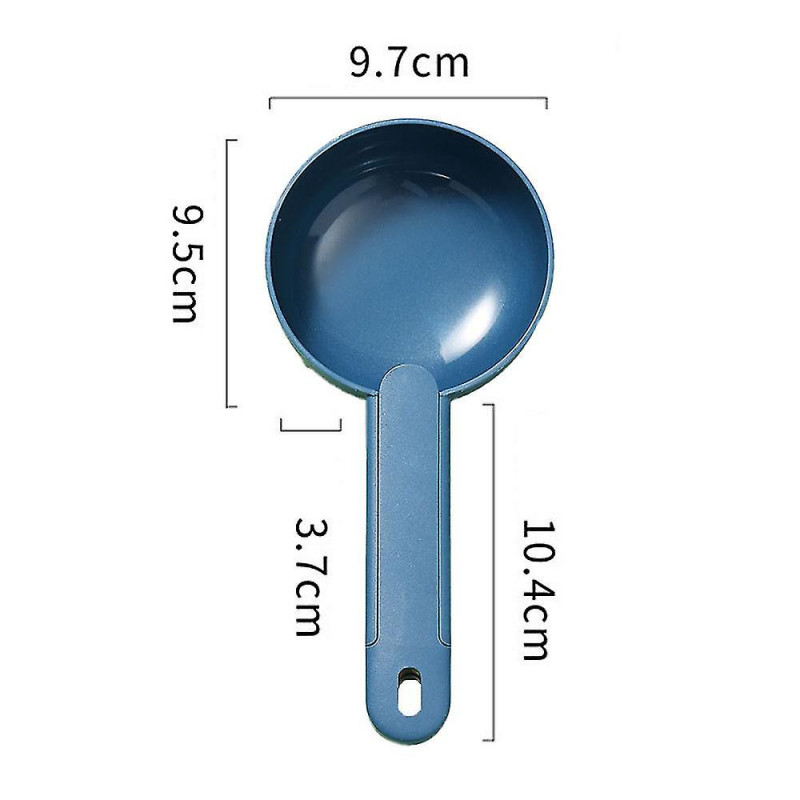 Pet Food Scoop, Cat Food Measuring Cups, Long Handle Scoop For Dog, Ca