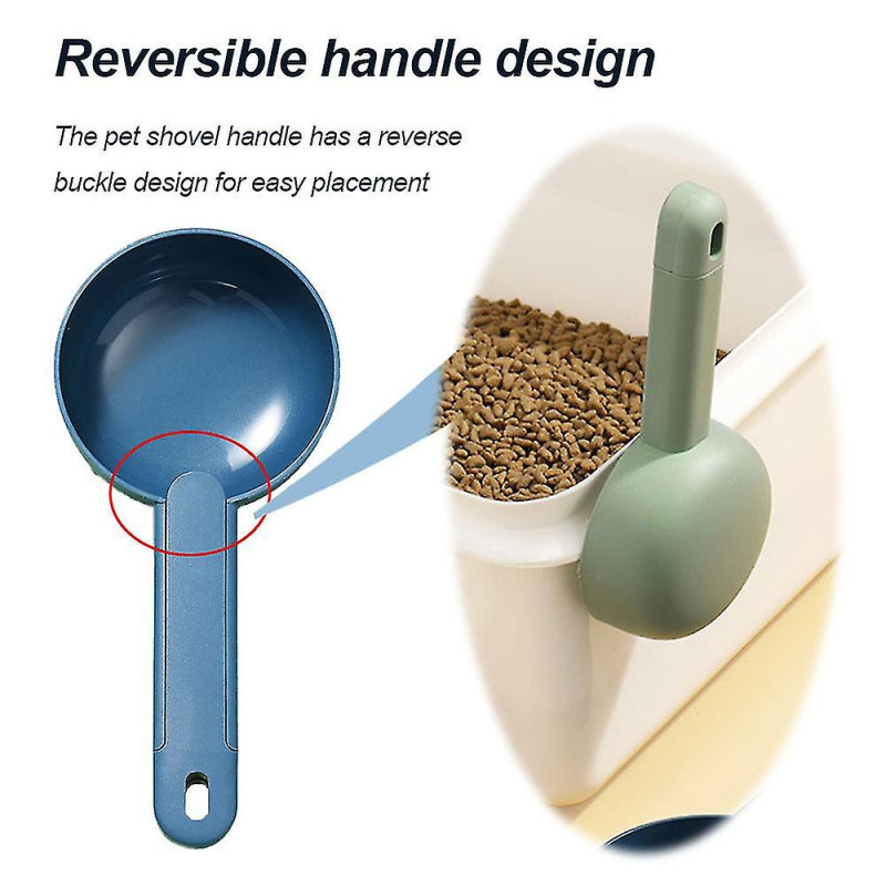 Pet Food Scoop, Cat Food Measuring Cups, Long Handle Scoop For Dog, Ca