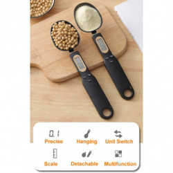 Digital Food Scale Spoon Kitchen Electronic Weighing Spoon, 500g/0.1g Electronic Measuring Spoon with LCD Display Digital Food Scale Spoon Kitchen Electronic Weighing Spoon, 500g/0.1g Electronic Measuring Spoon with LCD Display