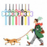 Hands Free Dog Poop Bag Holder Dispenser Easy to Use Hands-Free Holder for Dog