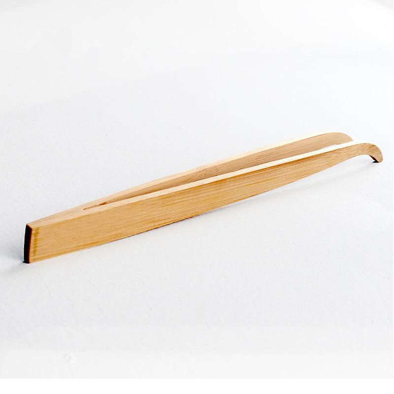 4 Pcs 16.5cm Bamboo Tweezers Pet Insects Gardening Bent Feeding Tool