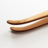 4 Pcs 16.5cm Bamboo Tweezers Pet Insects Gardening Bent Feeding Tool