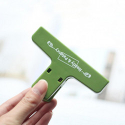 Plastic Bill Food Bag Sealing Clip Food Storage Sealer Neatly Patency -green Plastic Bill Food Bag Sealing Clip Food Storage Sealer Neatly Patency -green