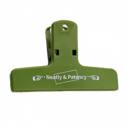 Plastic Bill Food Bag Sealing Clip Food Storage Sealer Neatly Patency -green Plastic Bill Food Bag Sealing Clip Food Storage Sealer Neatly Patency -green