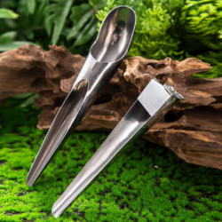 Pelle à graines pour oiseaux avec dam-board Facile à utiliser Aliments en acier inoxydable Cage pour animaux de [...]