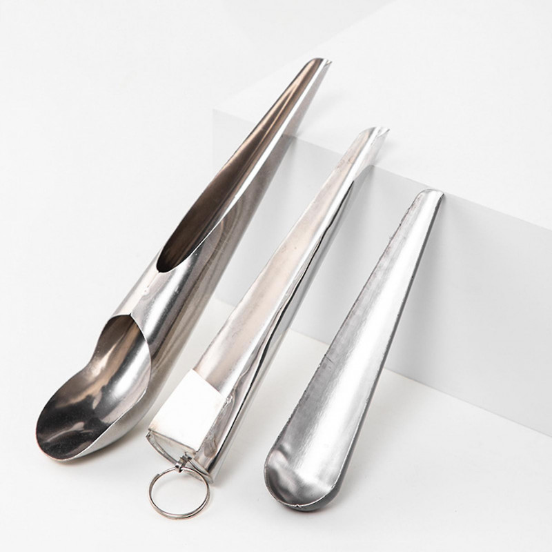 Pelle à graines pour oiseaux avec dam-board Facile à utiliser Aliments en acier inoxydable Cage pour animaux de [...]