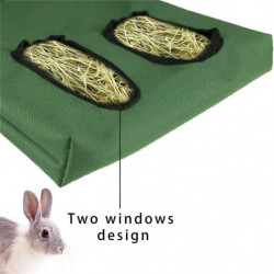 Rabbit Feeding Bag Pet Thatched Bag Feeding Baggreen1pcs Rabbit Feeding Bag Pet Thatched Bag Feeding Baggreen1pcs