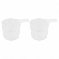 2pcs Household Pet Food Scoops Dog Food Spoons Pet Feeding Tools Pet Supplies (white) 2pcs Household Pet Food Scoops Dog Food Spoons Pet Feeding Tools Pet Supplies (white)