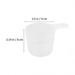 2pcs Household Pet Food Scoops Dog Food Spoons Pet Feeding Tools Pet Supplies (white) 2pcs Household Pet Food Scoops Dog Food Spoons Pet Feeding Tools Pet Supplies (white)