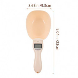 Pet Grain Spoon Scale Pet Food Shovel Detachable Spoon Scale Electronic Food Spoon Pet Grain Spoon Scale Pet Food Shovel Detachable Spoon Scale Electronic Food Spoon