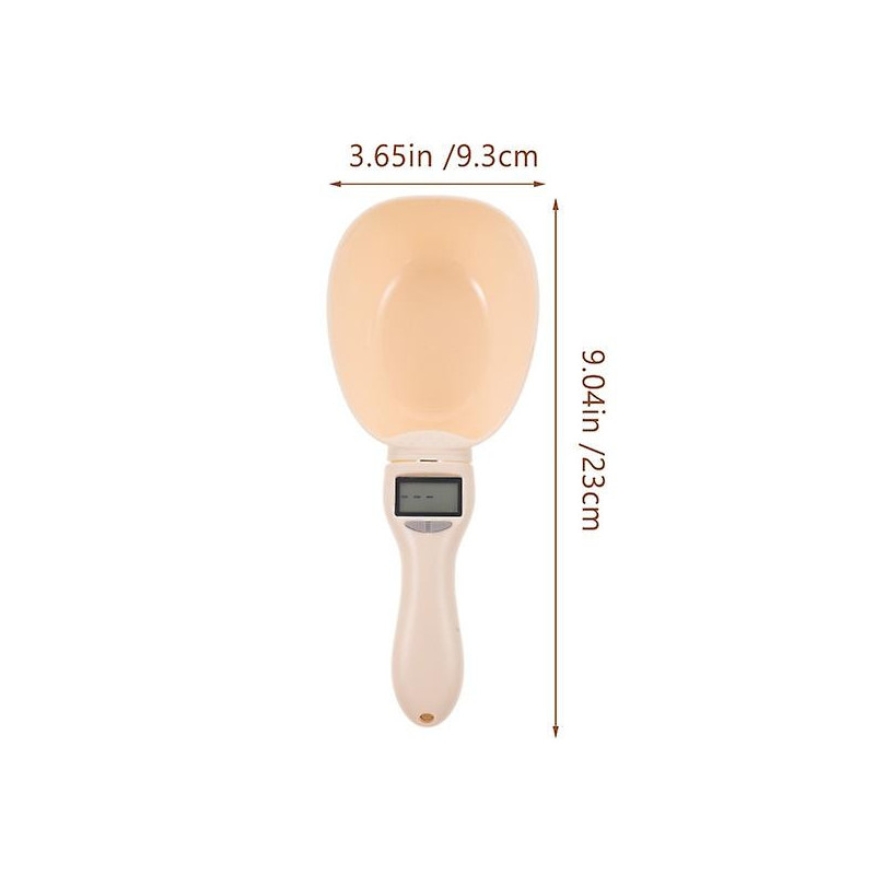 Pet Grain Spoon Scale Pet Food Shovel Detachable Spoon Scale Electronic Food Spoon