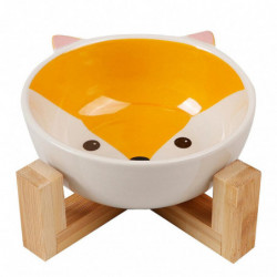1 Ensemble De Cartoon Kitten Bowl Multi-fonction Feeding Bowl Household Pet Bowl Pet Accessoire 1 Ensemble De Cartoon Kitten Bowl Multi-fonction Feeding Bowl Household Pet Bowl Pet Accessoire