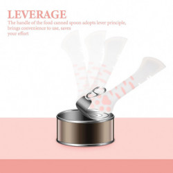 Manual Can Opener Cat Food Dispenser Paw Feeding Spoon Pet Food Scoop Cat Treats Scoop Manual Can Opener Cat Food Dispenser Paw Feeding Spoon Pet Food Scoop Cat Treats Scoop