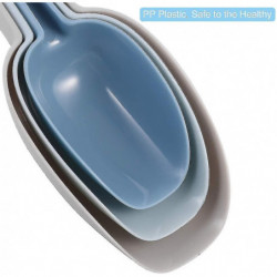 2023-plastic Scoop Set Of 3, Pet Food Scoop Serving Spoon Set Nesting Design Dry Food 2023-plastic Scoop Set Of 3, Pet Food Scoop Serving Spoon Set Nesting Design Dry Food