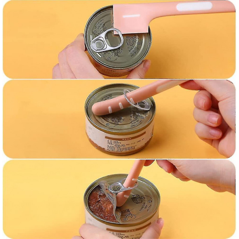 2 Pieces Abs Plastic Cat Spoons, Wet Dog Food, Long Handled Spoon, Canned Spoon, 16*3.1*1.2cm, Pink