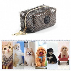 Poop Bag Dispenser Holder Leash Attachment Snake Print Bag Dispenser for Dogs