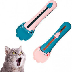2pcs Pet Feeder Cat Strip Squeeze Spoon, Multifonctionnel Pet Spoons Cat Feeder, Cat Wet Food Spoon Pet Food Spoon 2pcs Pet Feeder Cat Strip Squeeze Spoon, Multifonctionnel Pet Spoons Cat Feeder, Cat Wet Food Spoon Pet Food Spoon