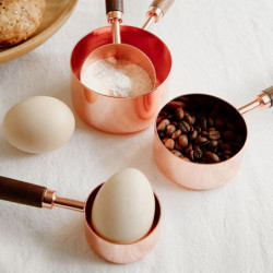 4pcs Measuring Cup Eco-friendly Rust-proof Stainless Steel Plating Measuring Cup Spoon For Home 4pcs Measuring Cup Eco-friendly Rust-proof Stainless Steel Plating Measuring Cup Spoon For Home