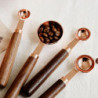4pcs Measuring Cup Eco-friendly Rust-proof Stainless Steel Plating Measuring Cup Spoon For Home
