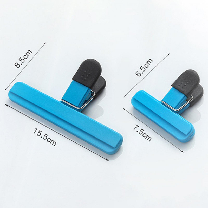 2Pcs Sealing Clamp Strong Spring Concave-convex Groove Snack Pocket Nuts Storage Pouch Sealing Clip Household [...]