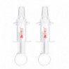 2pcs Baby Medicines Feeder Measuring Cup Milk and Water Feeding Tool