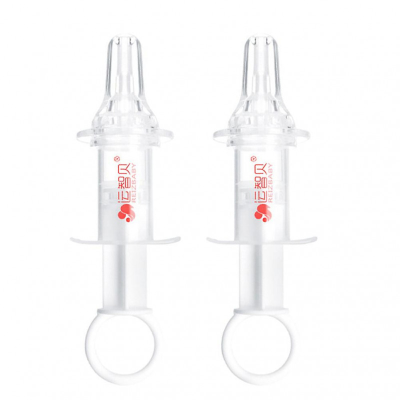 2pcs Baby Medicines Feeder Measuring Cup Milk and Water Feeding Tool